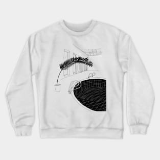 interior pool Crewneck Sweatshirt